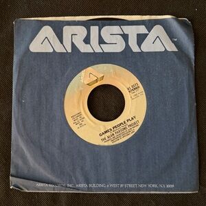 Vintage 1980 7-inch vinyl record "Games People Play" by The Alan Parsons Project